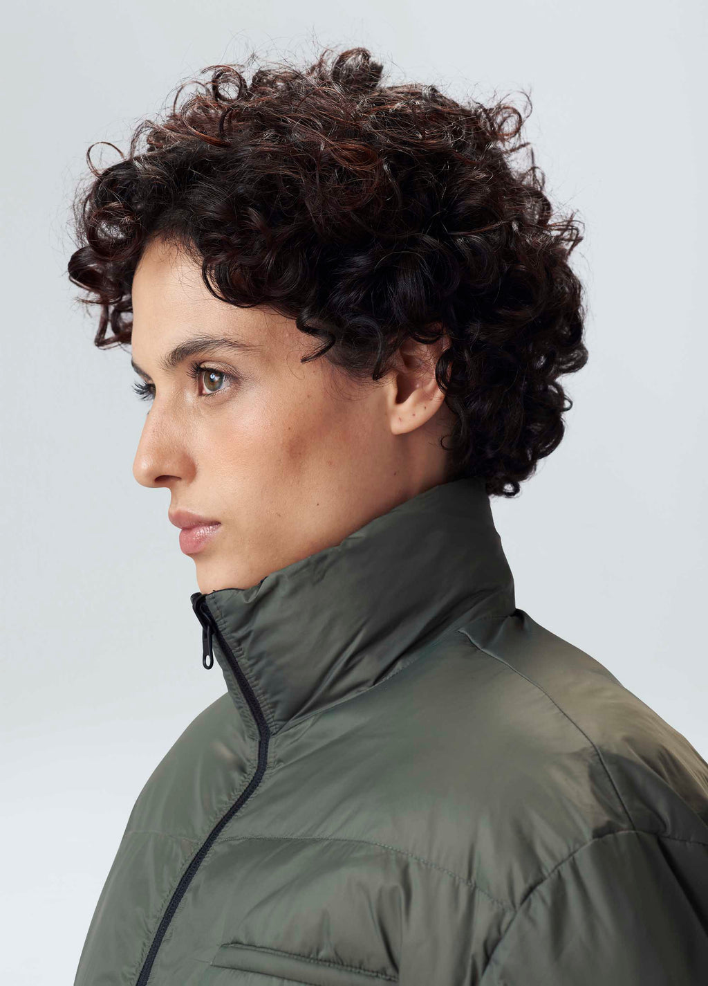 DETACHABLE REVERSIBLE QUILTED COAT
