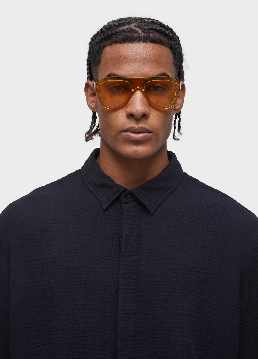 COTTON WAVY LONG-SLEEVED SHIRT