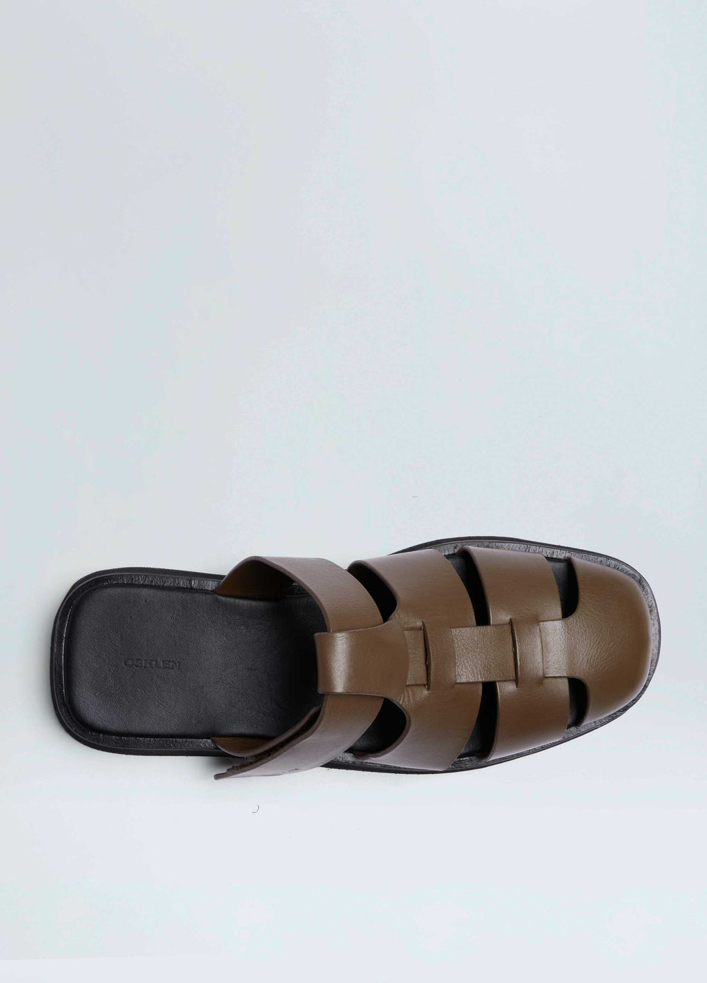 RESORT LEATHER MULE