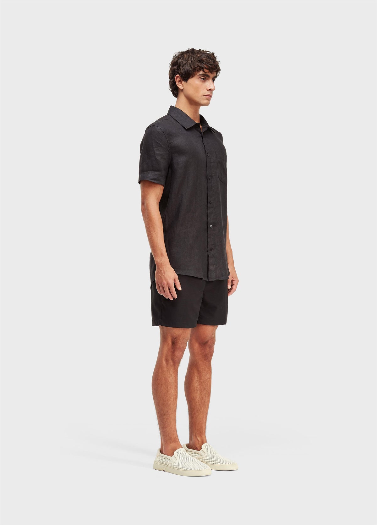 TAILORED KNIT SHORTS