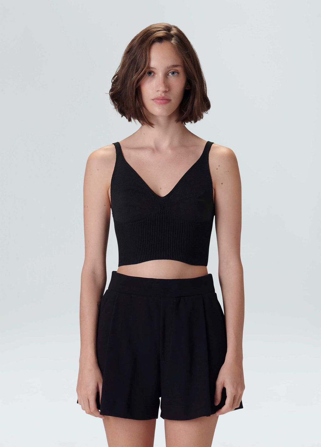 KNIT CROP TOP