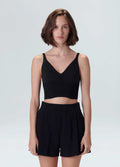 KNIT CROP TOP