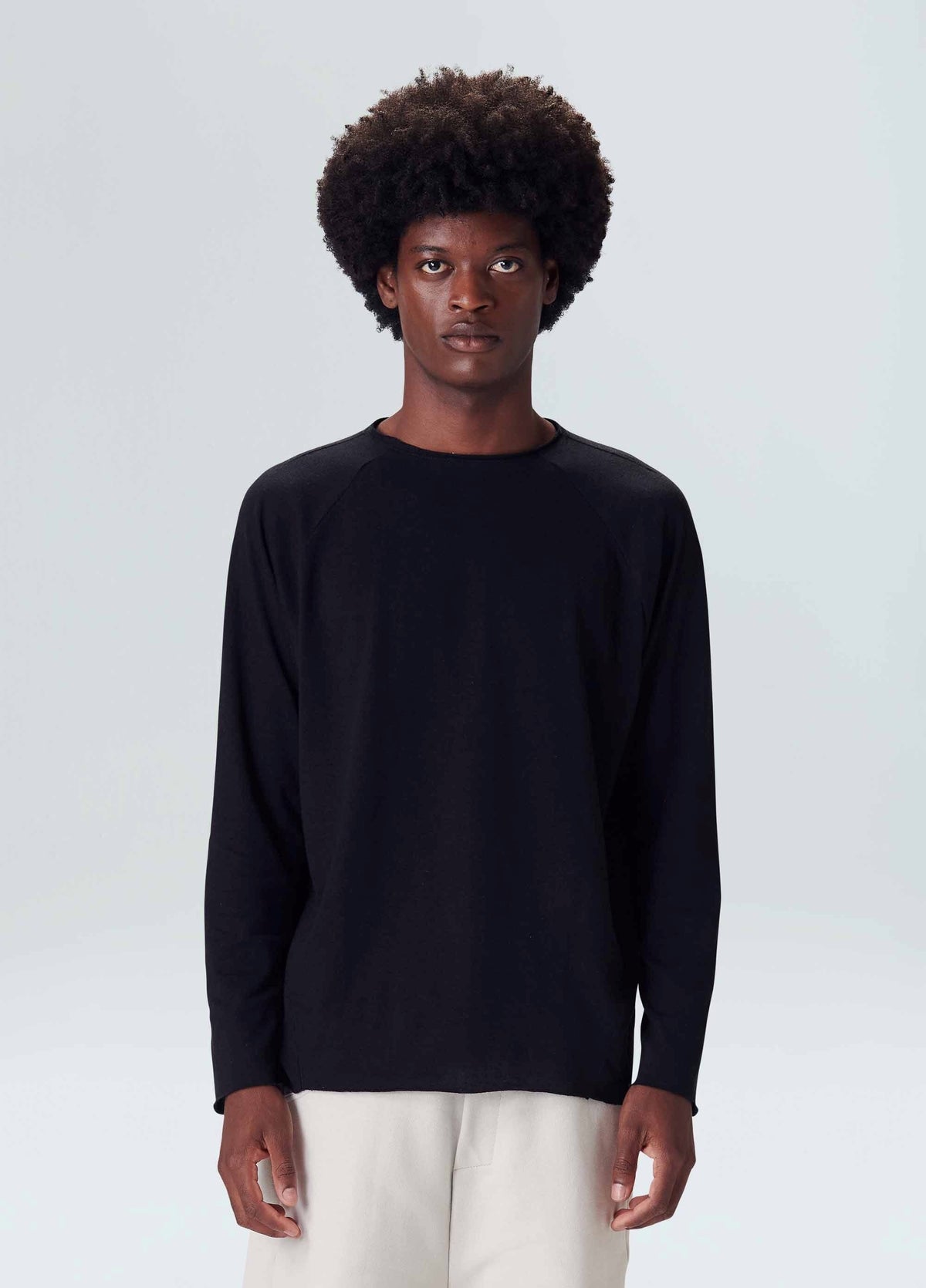 YOGUE CUTOUT LONG-SLEEVED T-SHIRT