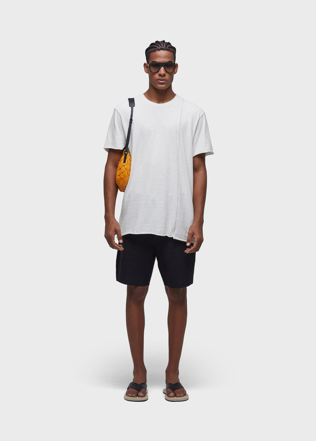 T-SHIRT RAW JUTE SS