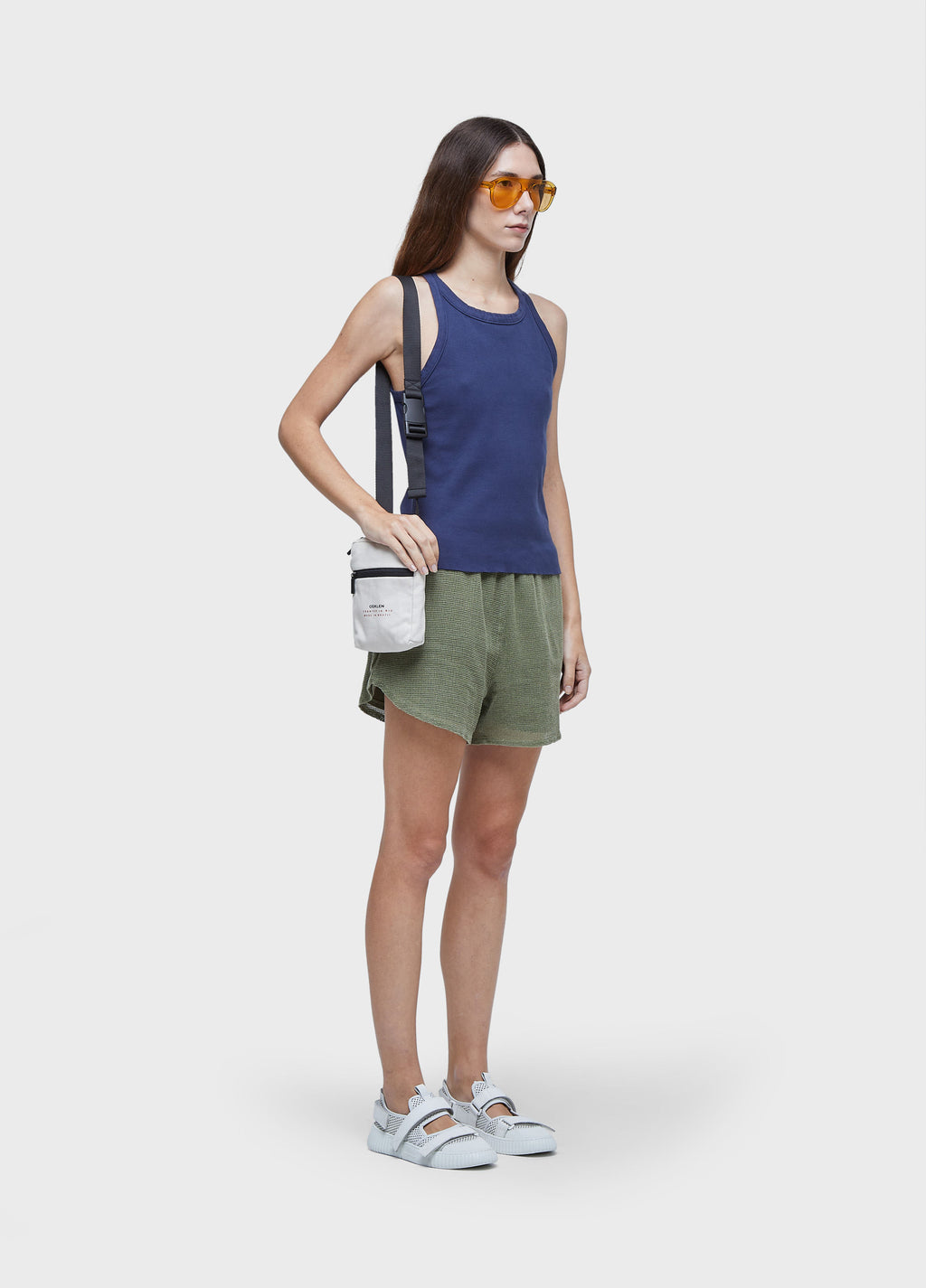 NAVY FIT TANK TOP