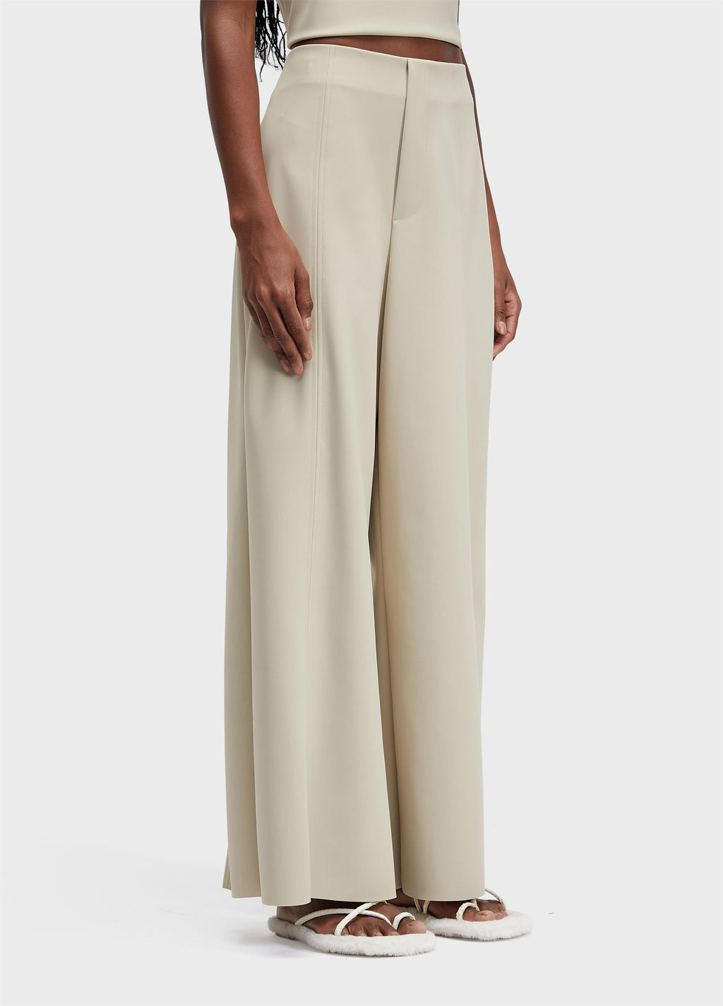 BRICK WIDE-LEG PANTS