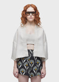 EMBROIDERED SUNFLOWER KIMONO