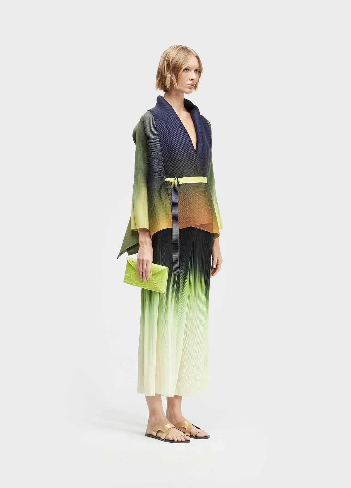 KIMONO PLISSADO COLOR SPECTRUM