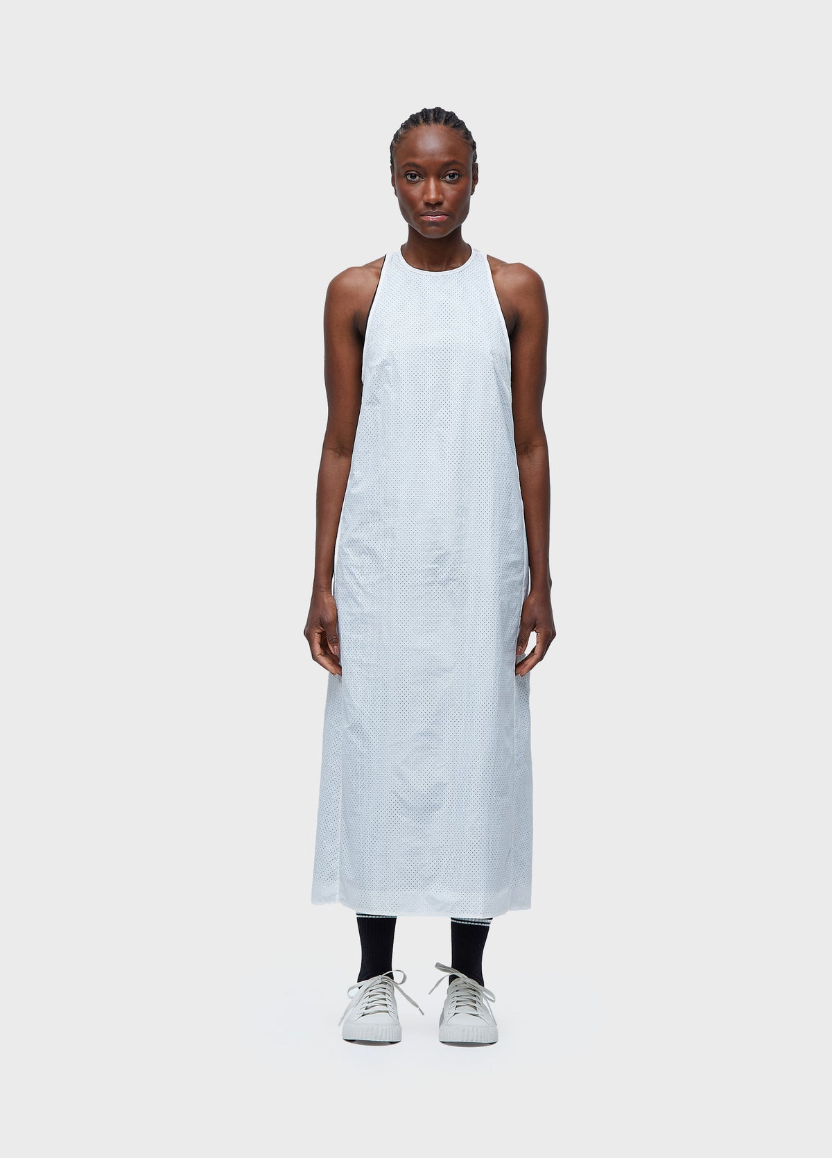 SUPERLIGHT MICRO-PERFORATED DRESS