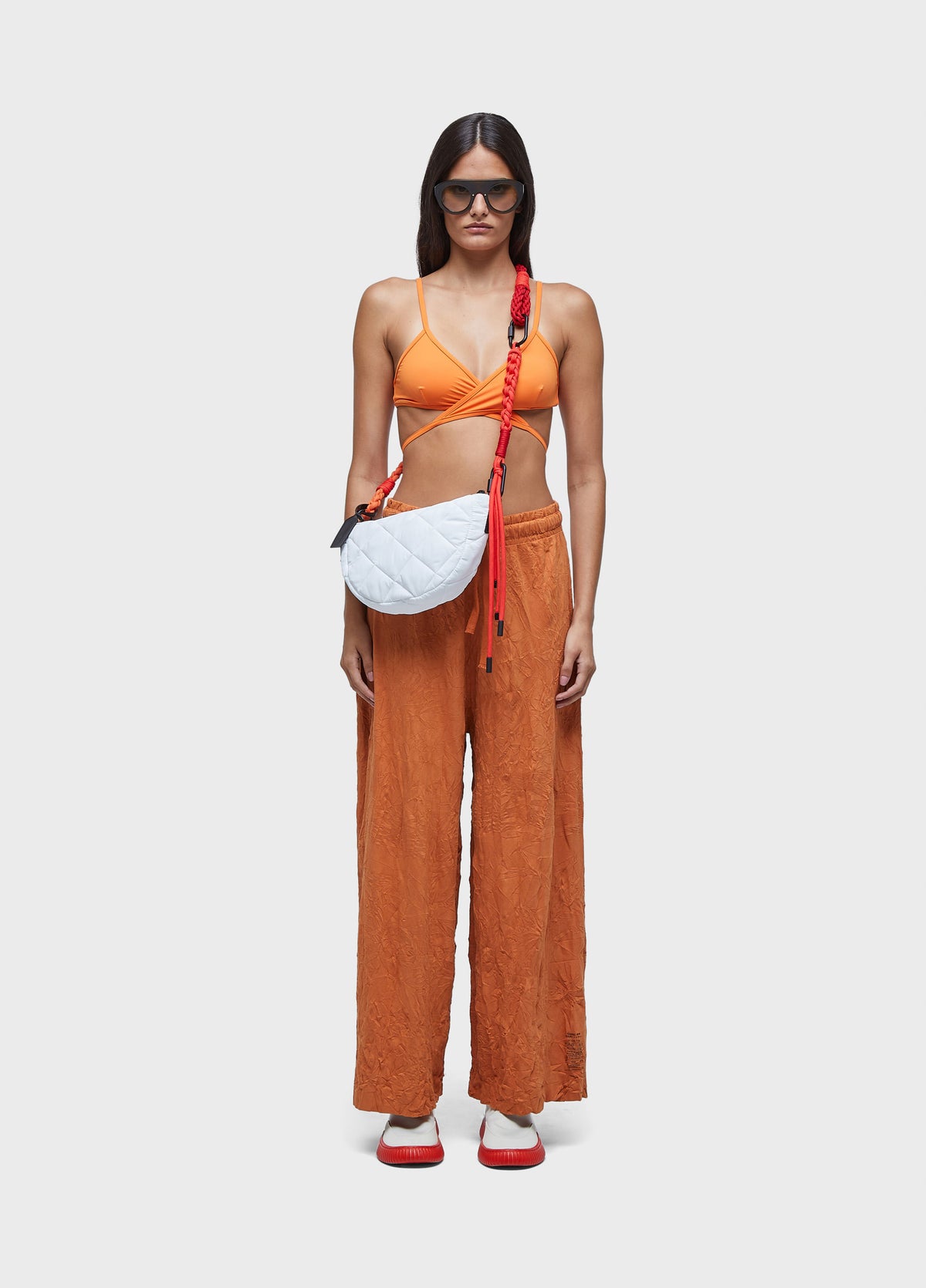 WRINKLE COLOR PANTS
