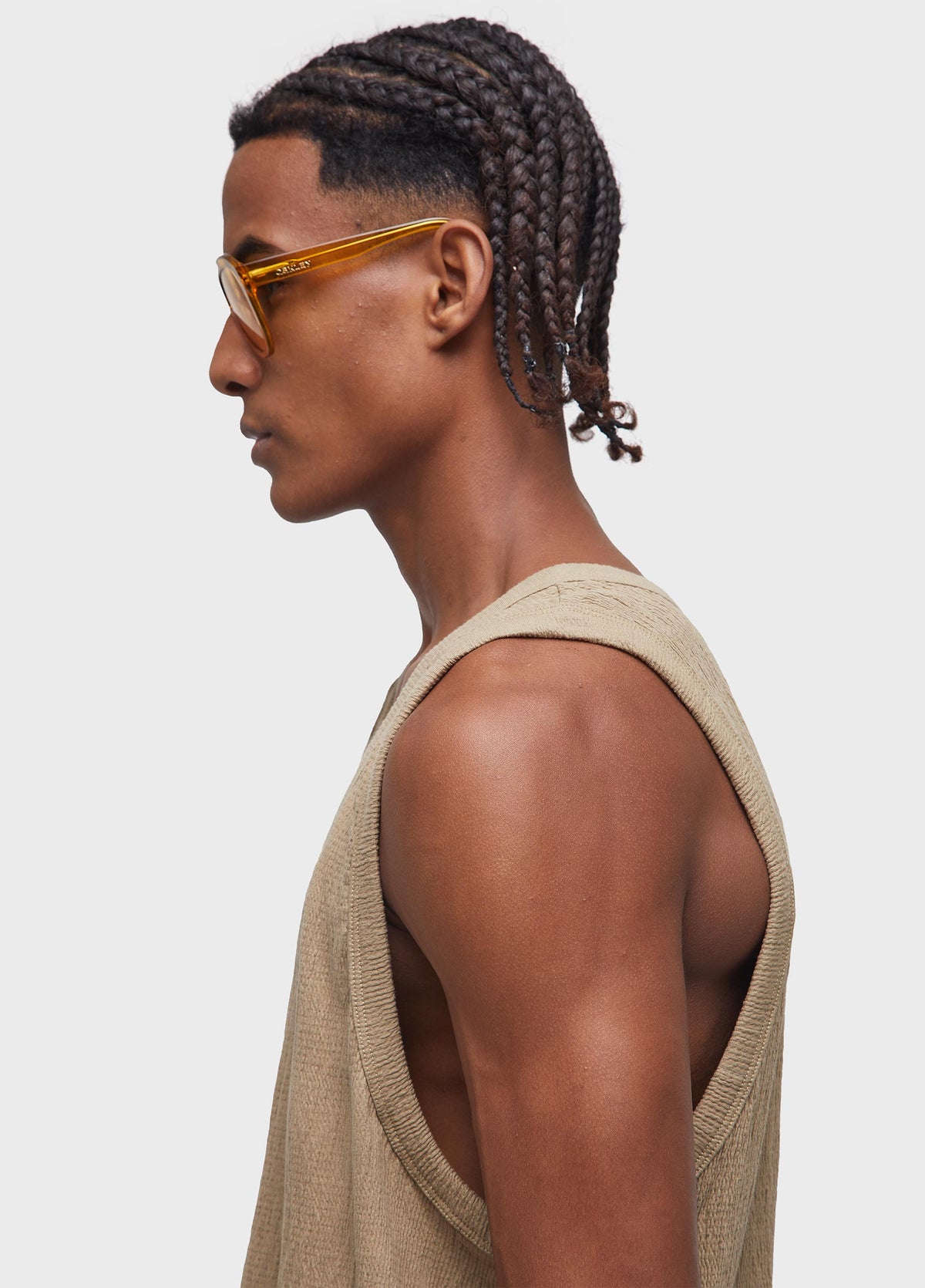 NEW WRINKLED YOKE TANK TOP