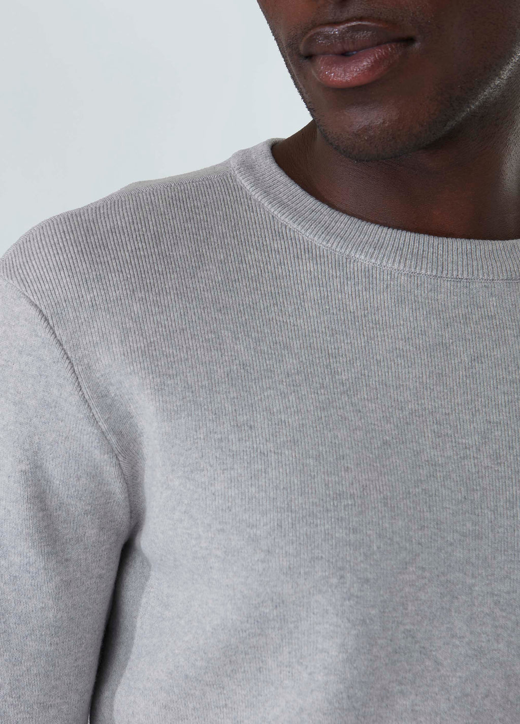 SOLID COTTON KNIT