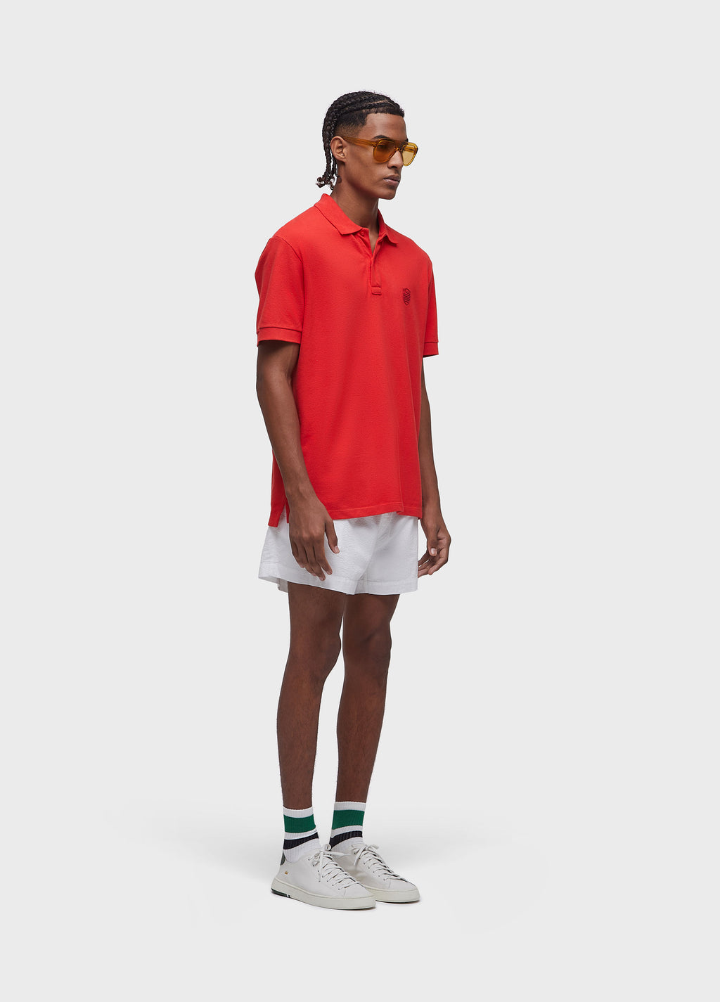 POLO EMBOSSED CREST COLOR S/S T-SHIRT
