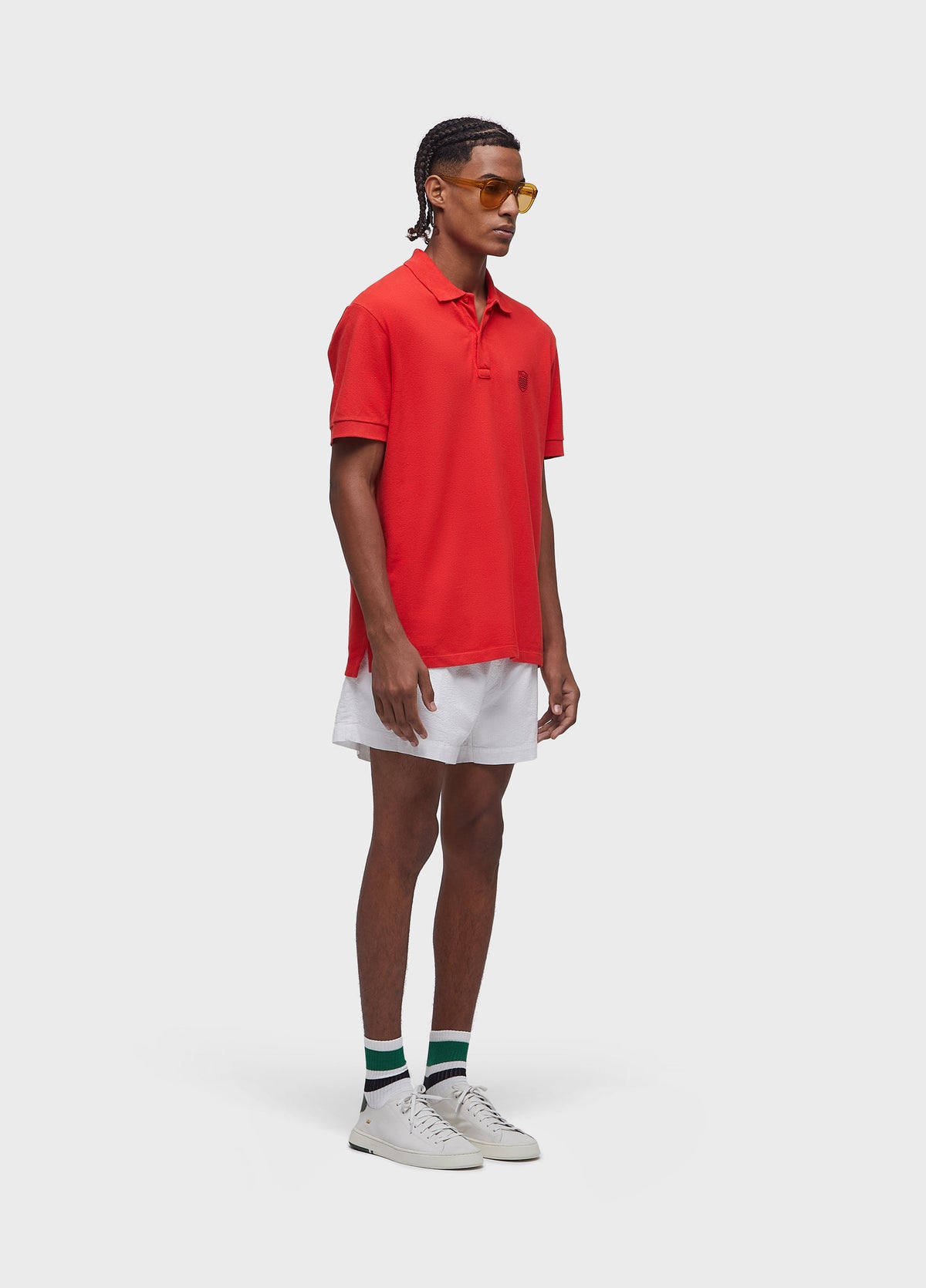 POLO EMBOSSED CREST COLOR S/S T-SHIRT