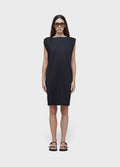 SHORT PLEATED DRESS