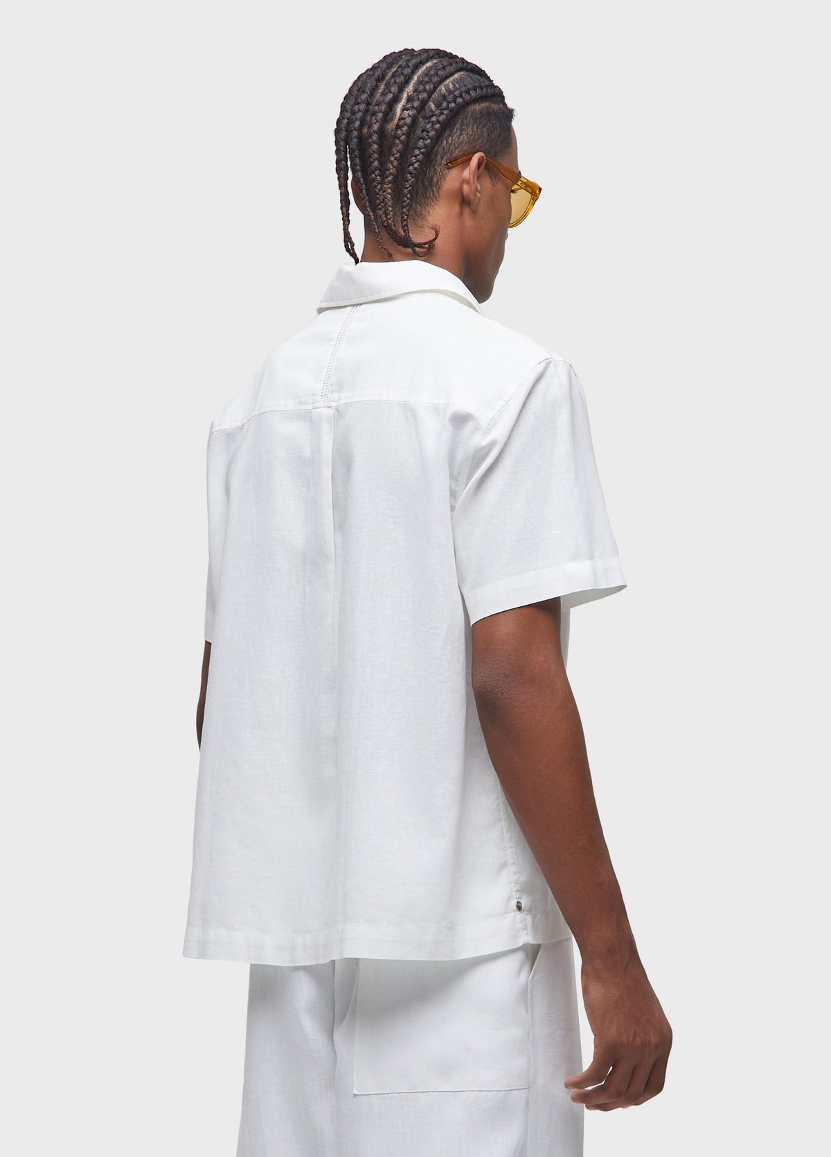MARAU SHORT-SLEEVED LINEN SHIRT