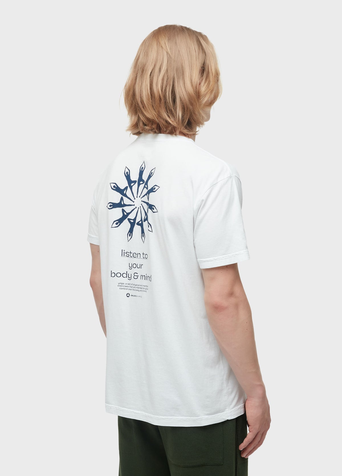 T-SHIRT STONE YOGUE MANDALA BACK SHORT SLEEVE
