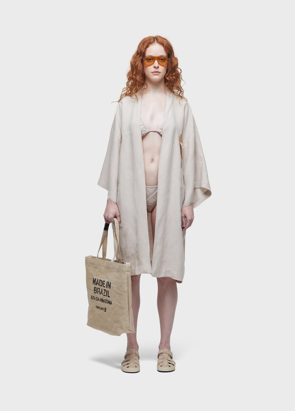 LINEN KAFTAN SUN