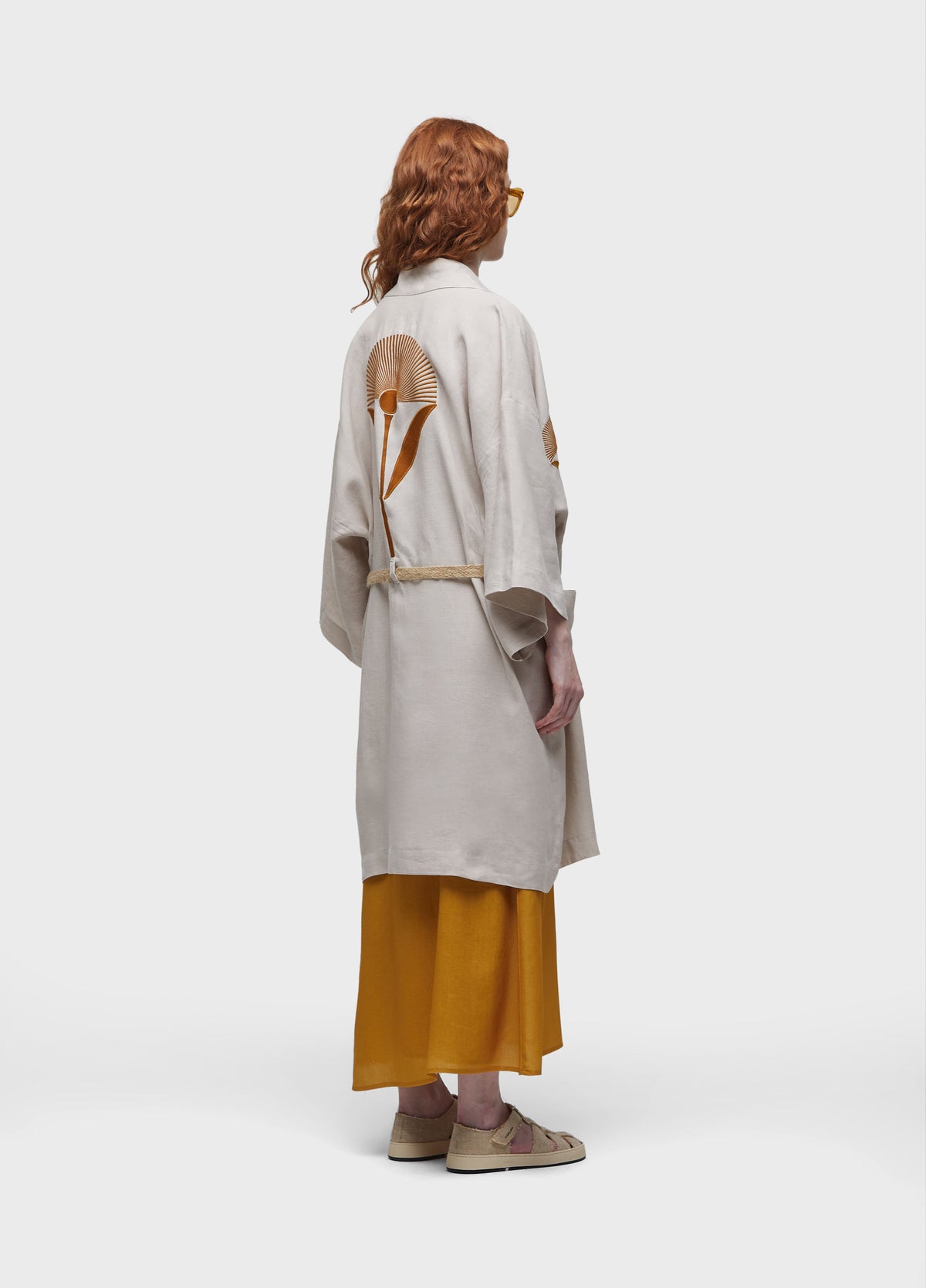 LINEN KAFTAN SUN