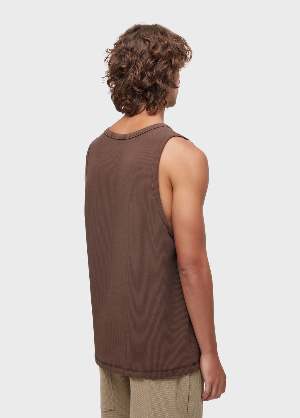 RIBBED TANK TOP