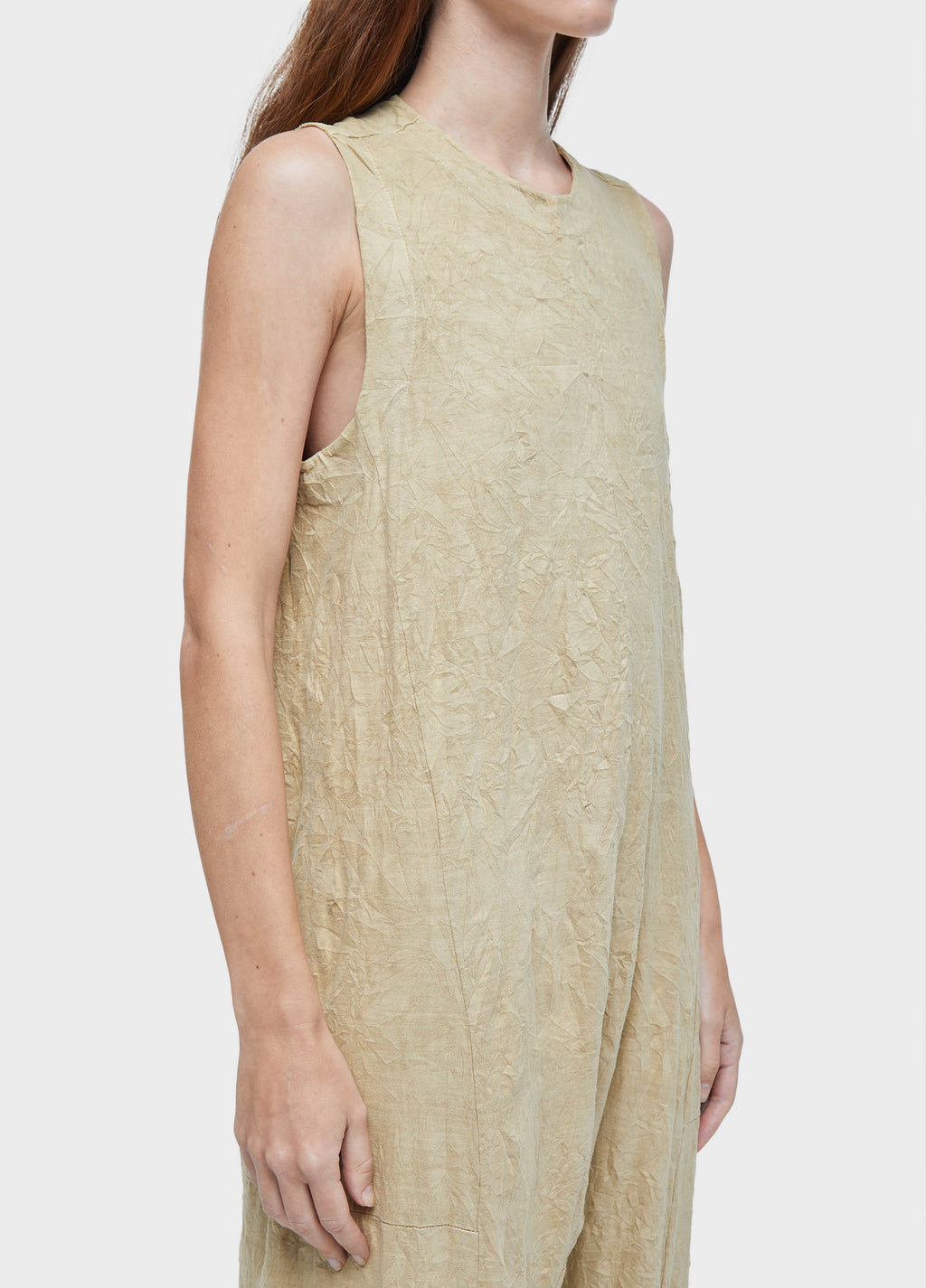 CUTS WRINKLE JUMPSUIT