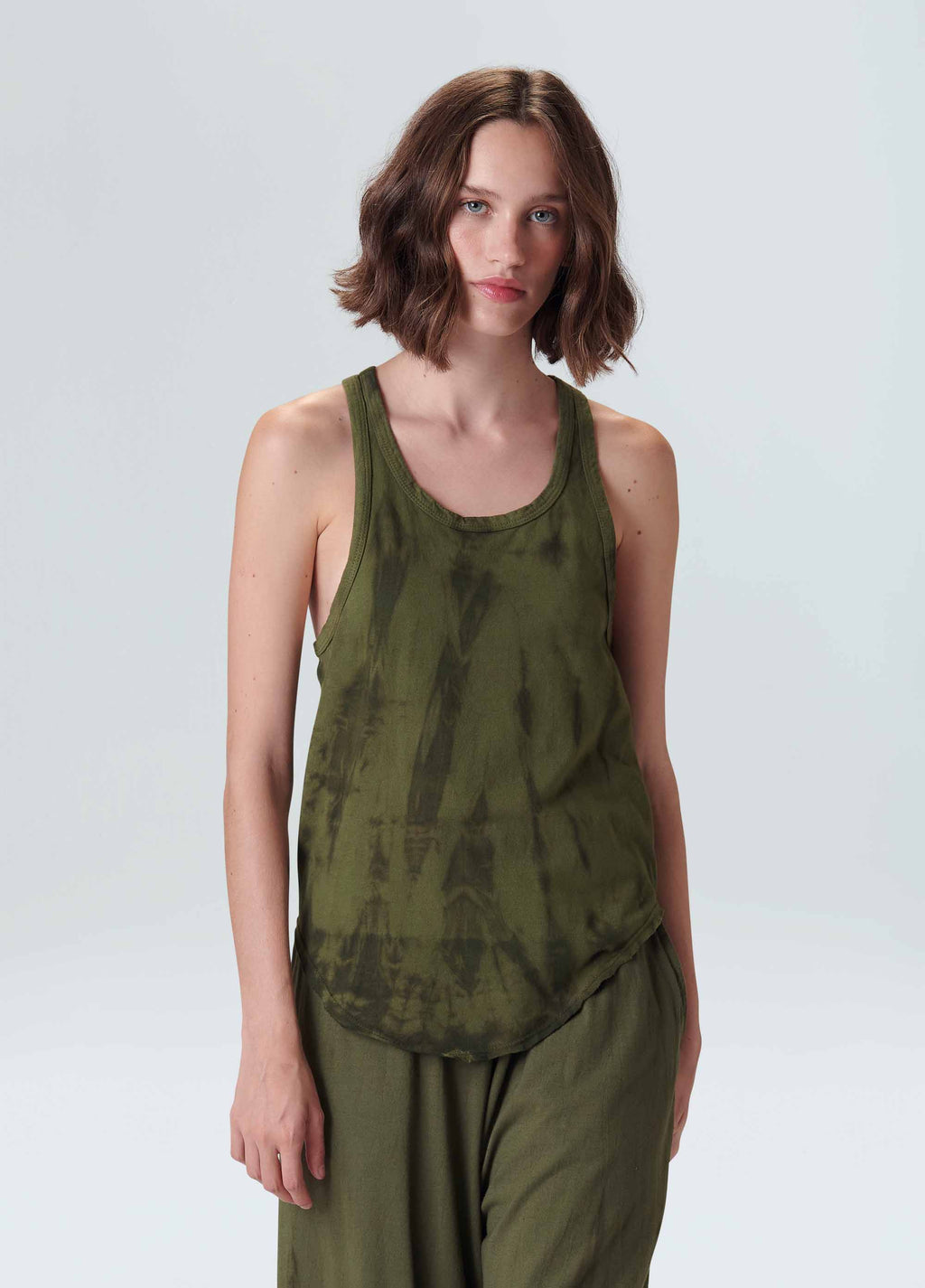 FOREST TIE DYE TANK TOP