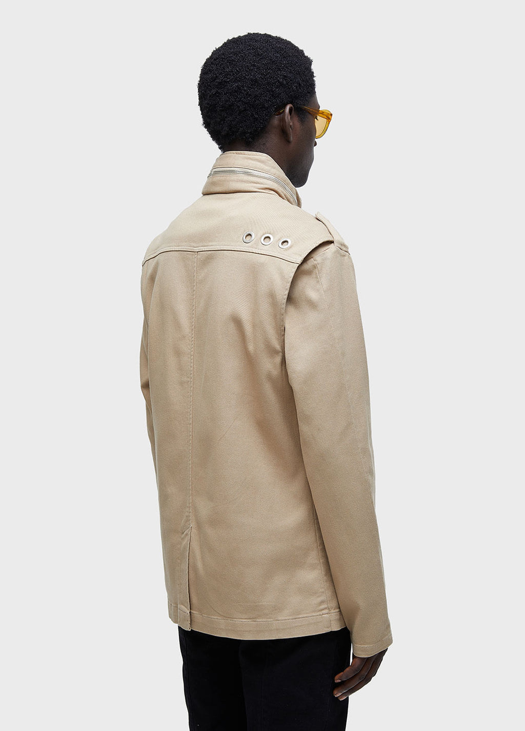 HIGH-COLLAR PARKA WITH POCKETS