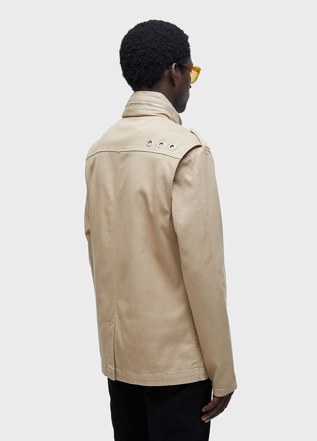 HIGH-COLLAR PARKA WITH POCKETS