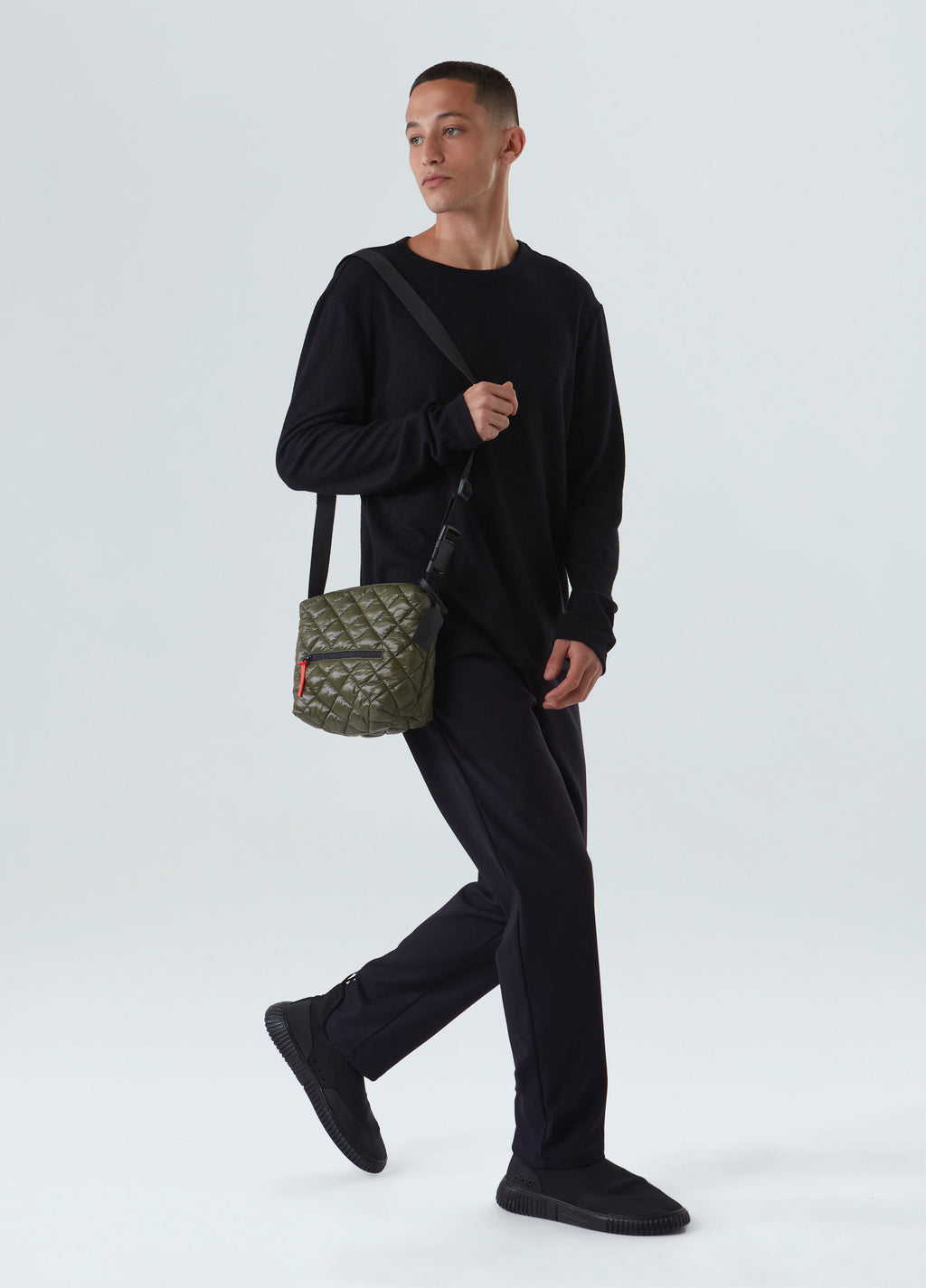 QUILTED WRAP CROSSBODY BAG