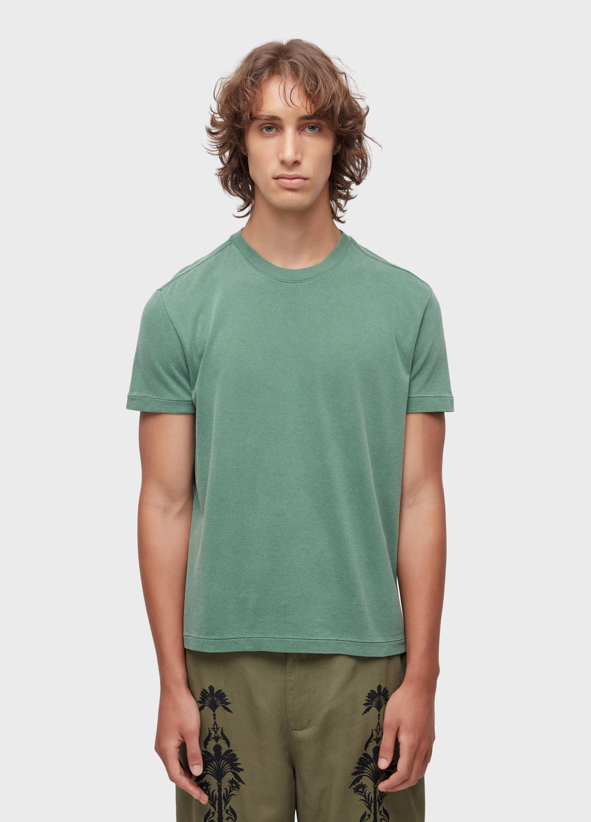 OSKLEN EMBROIDERED MC T-SHIRT