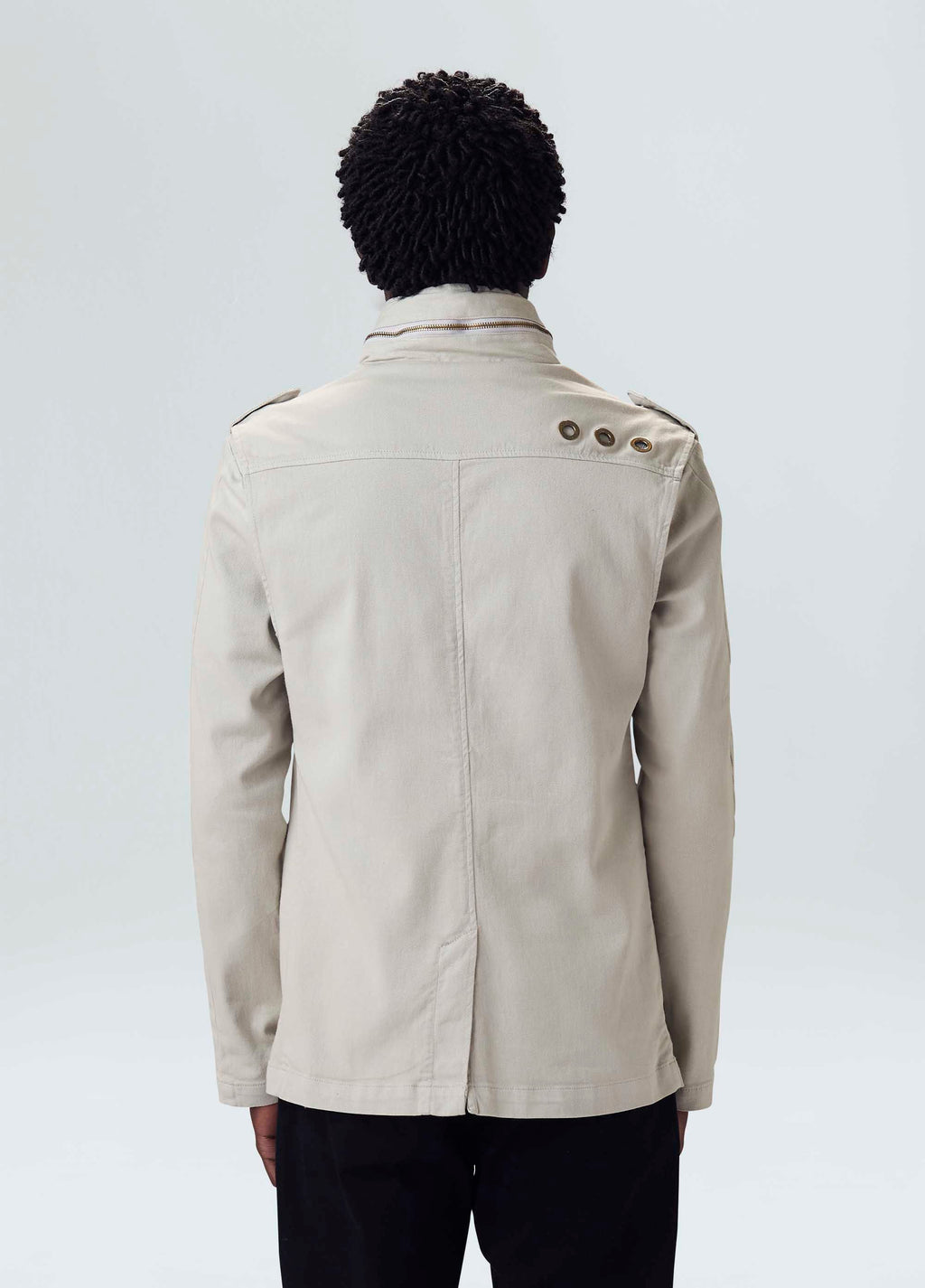 HIGH COLLAR POCKET PARKA
