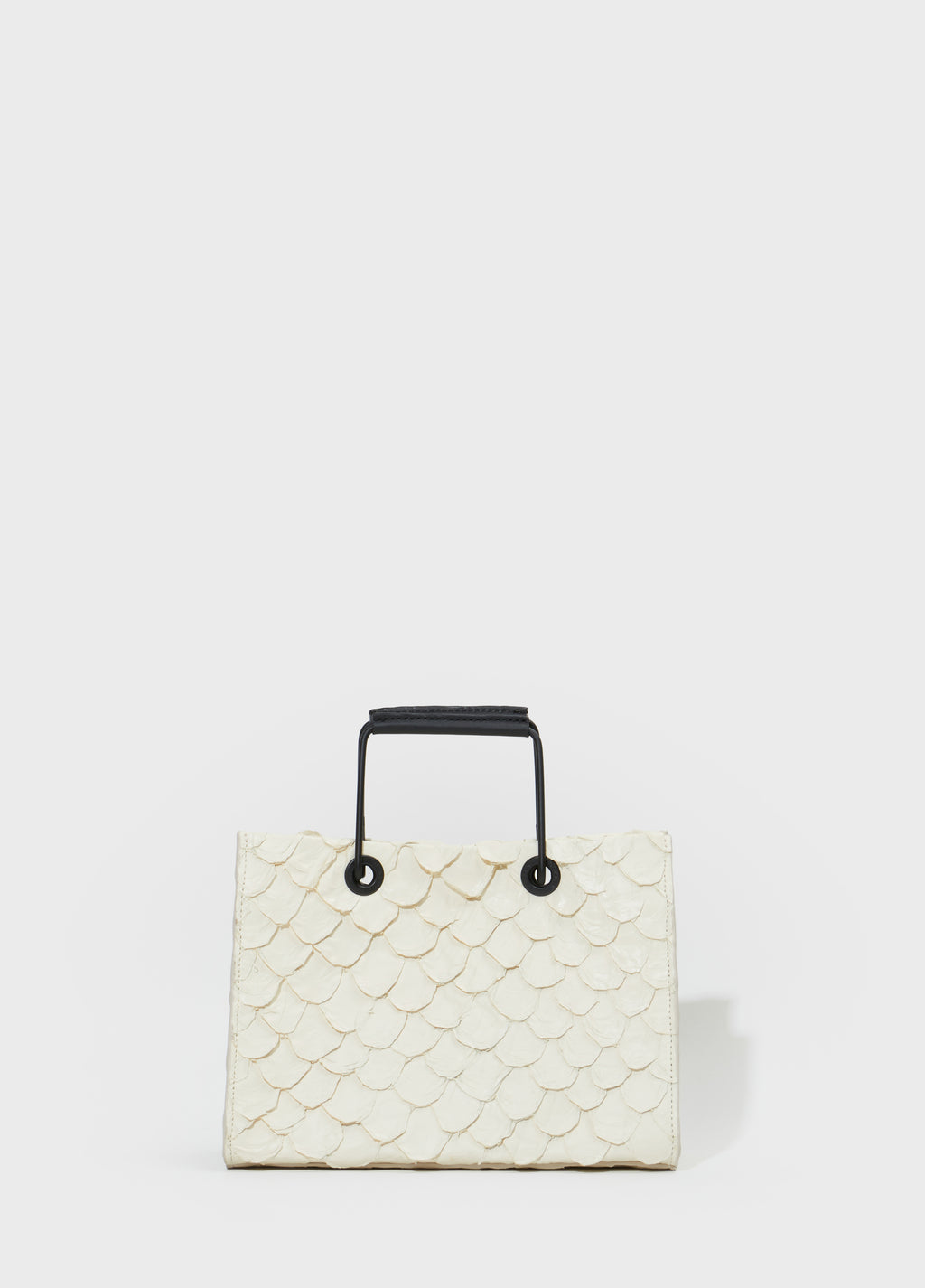 Bolsa Pirarucu Katu Small Off-White/Preto – Osklen – foto 1