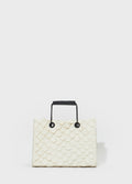 Bolsa Pirarucu Katu Small Off-White/Preto – Osklen – foto 1