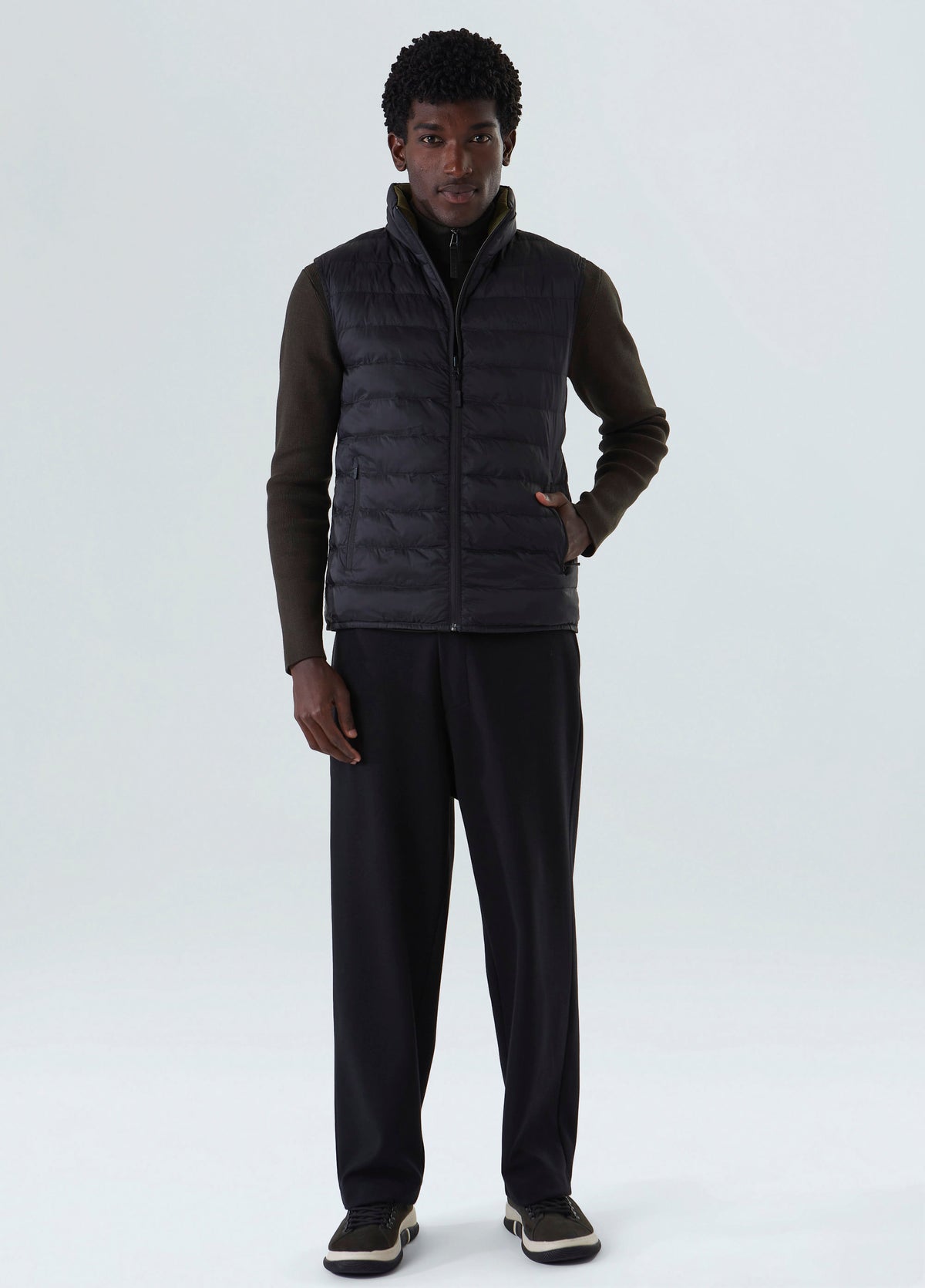 TEXTURED TROUSERS
