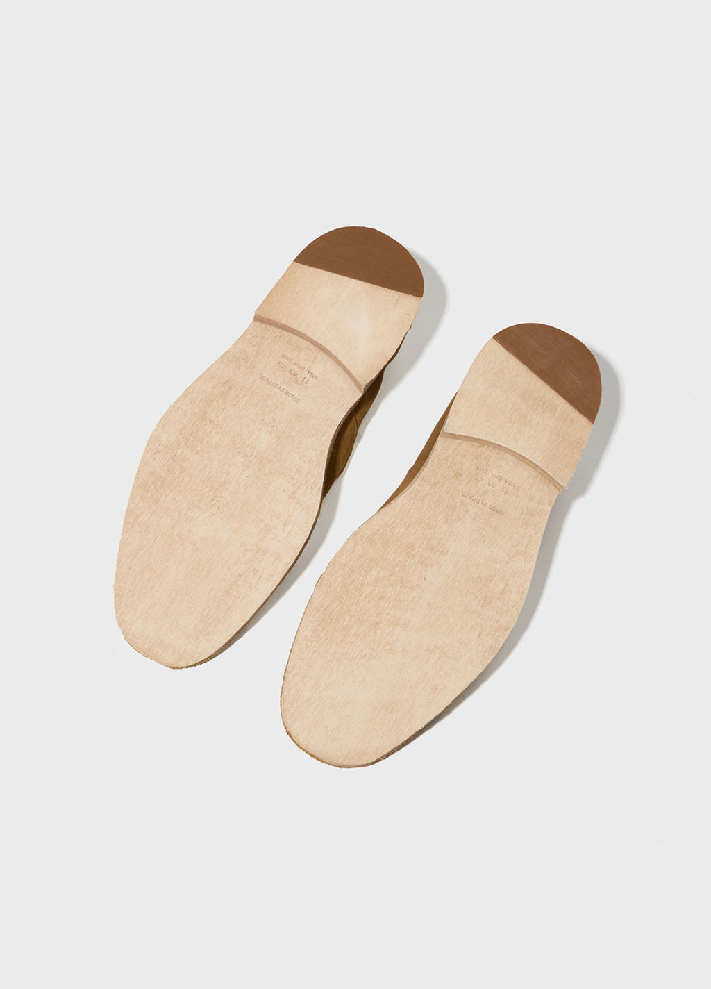 SUEDE MOC TOE SHOE