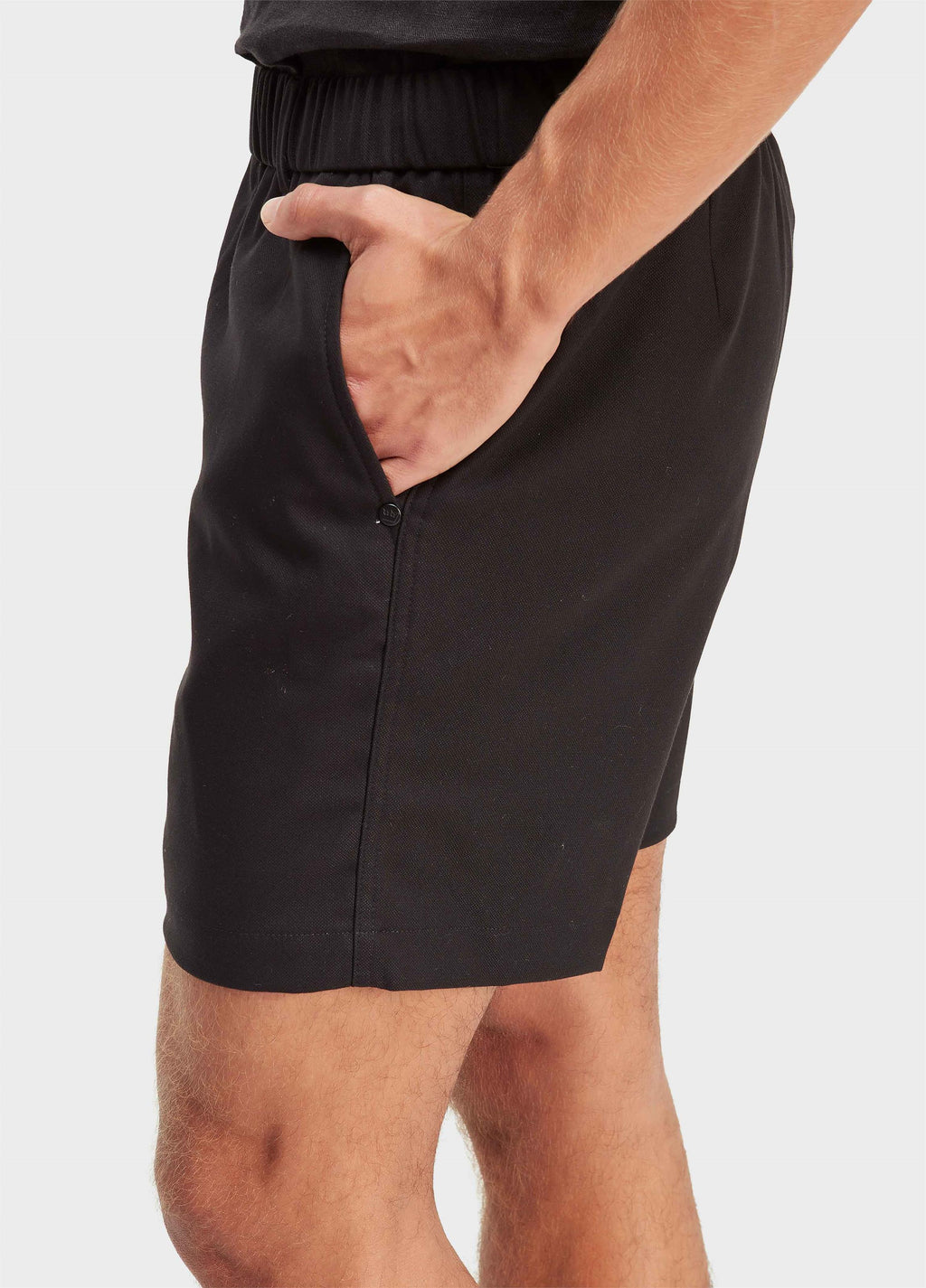 TAILORED KNIT SHORTS