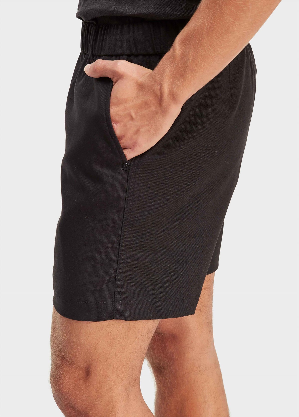 TAILORED KNIT SHORTS