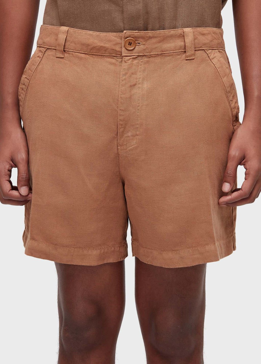TAILORED FLOW LINEN SHORTS