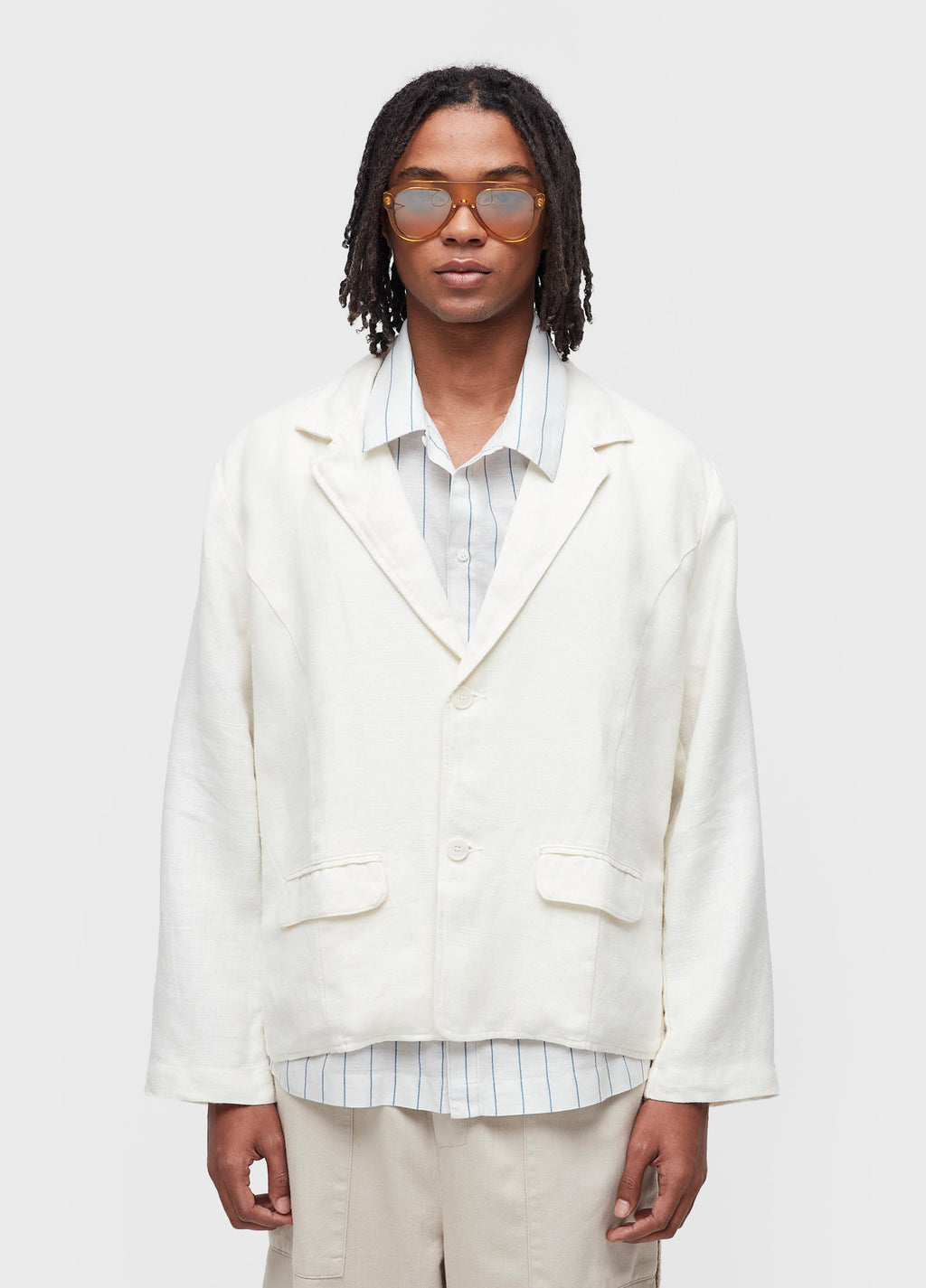LINEN TAILORED BLAZER