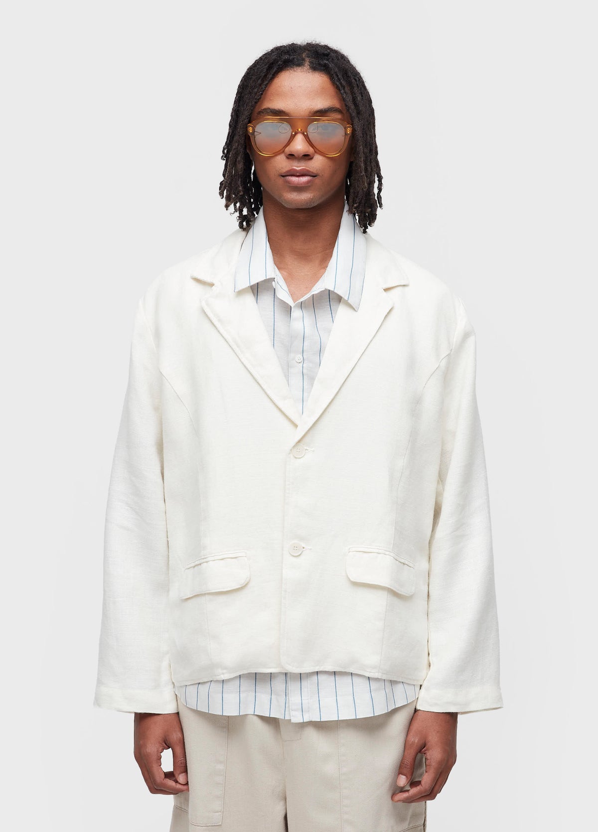 LINEN TAILORED BLAZER