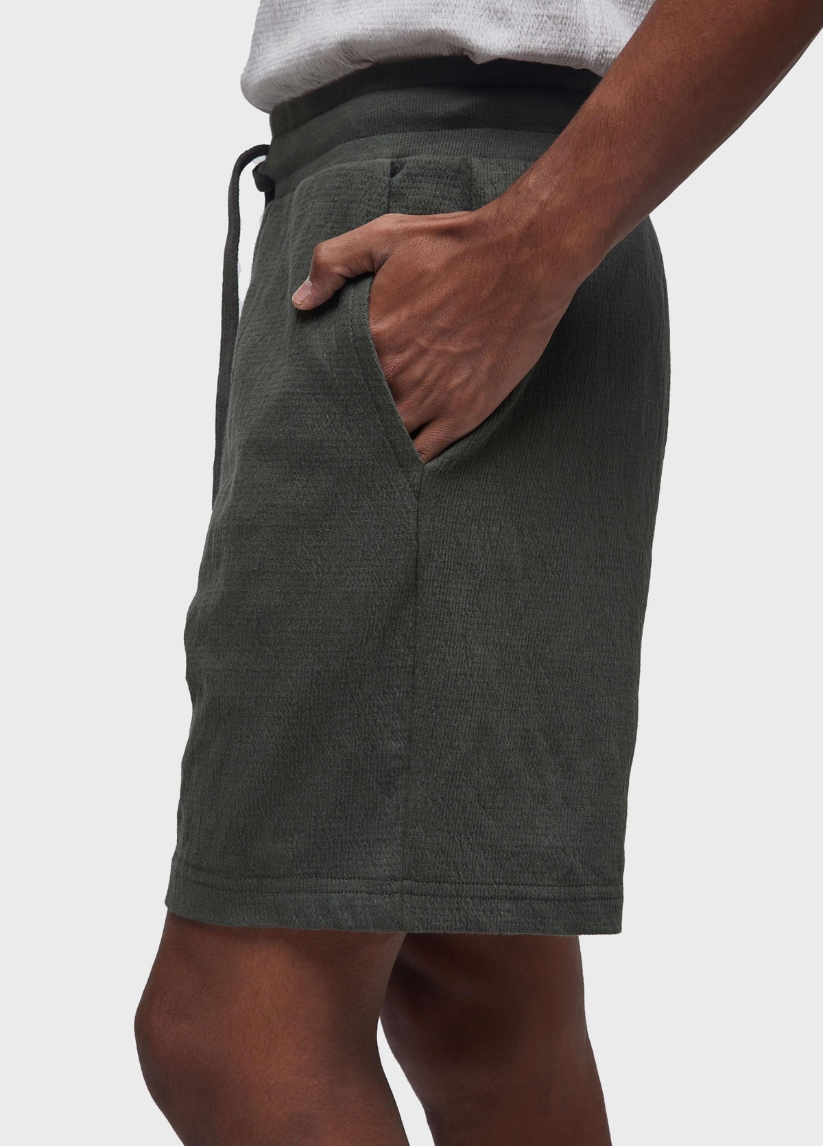 YOGUE TEXTURED SHORTS