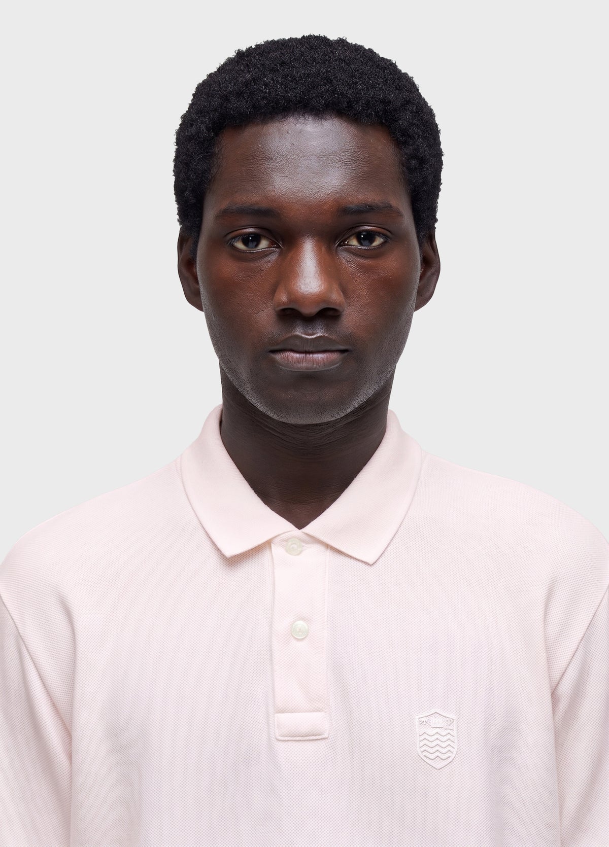 EMBOSSED CREST POLO SHIRT