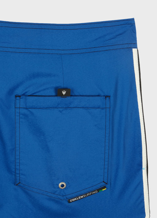 AQUAONE FLEX STRIPE SURF SHORTS