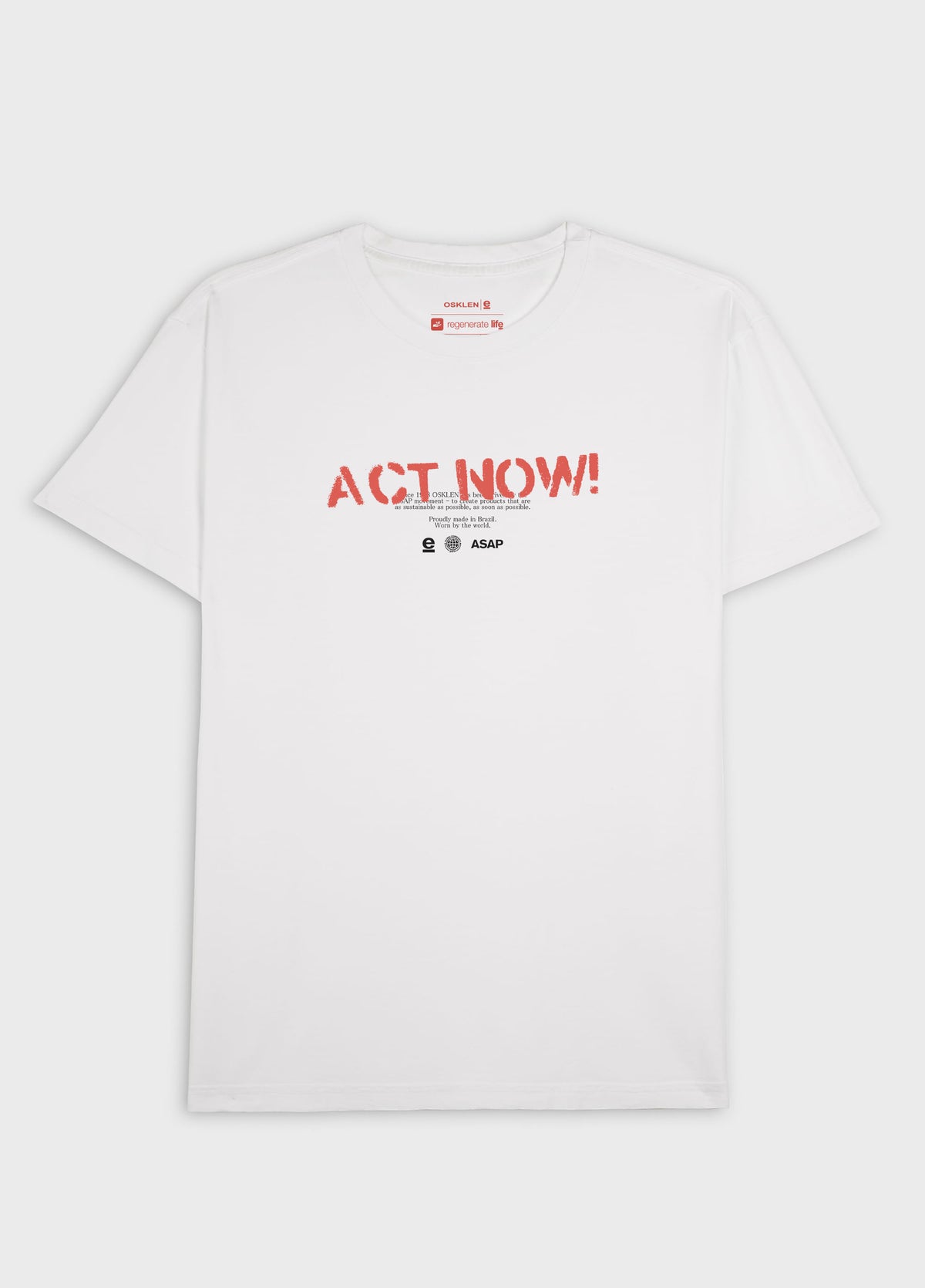 STONE ACT NOW PRINT T-SHIRT