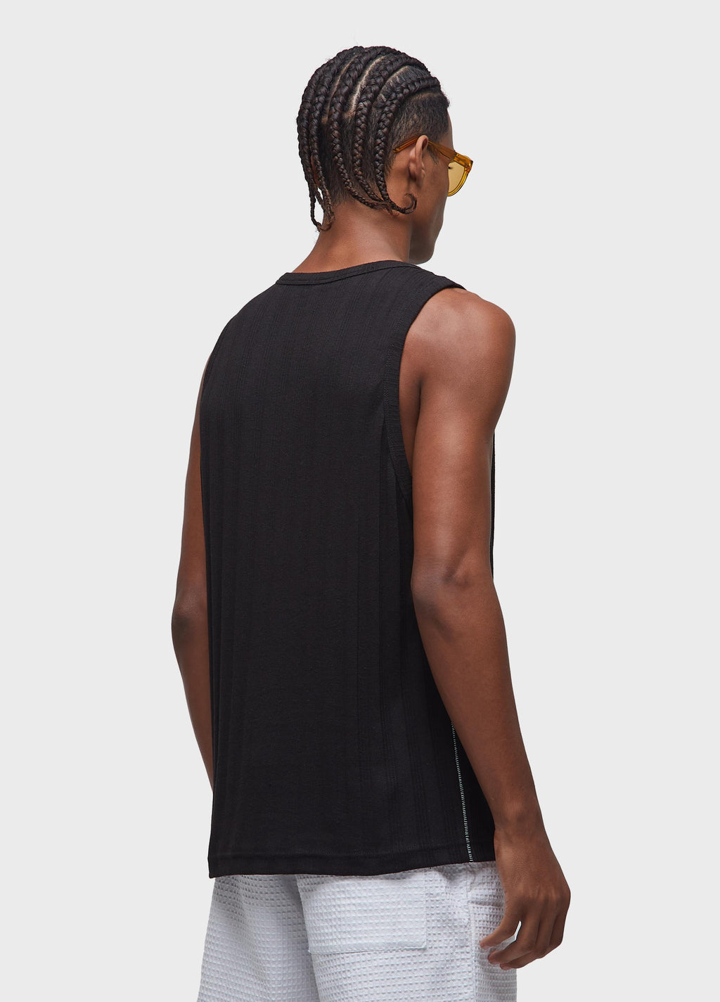 RIBBED RUSTIC TANK TOP