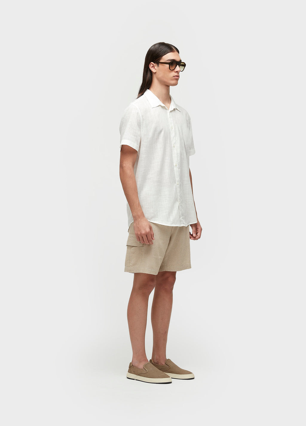 NEW TEXTURE COLOR SS SHIRT