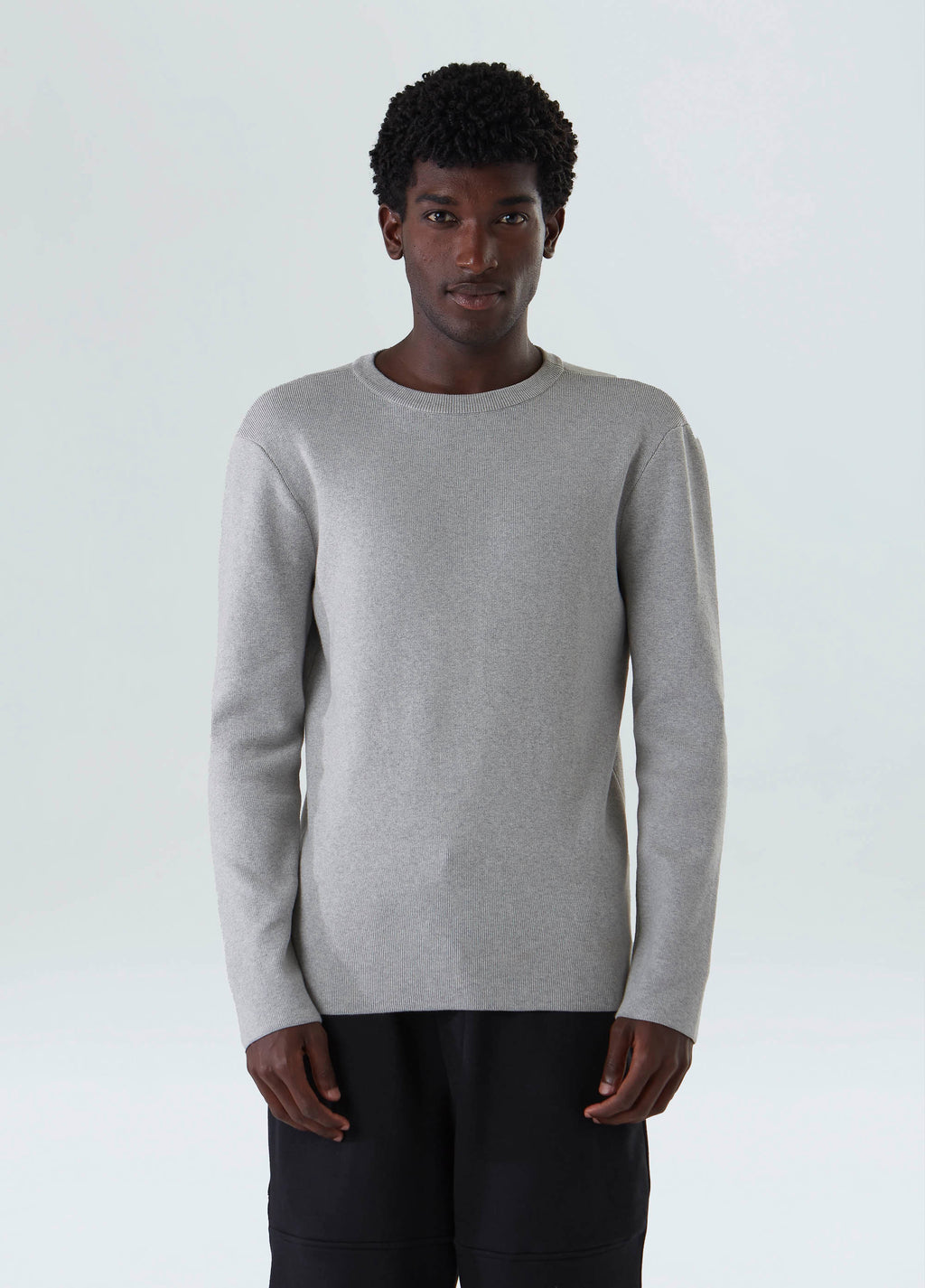 SOLID COTTON KNIT
