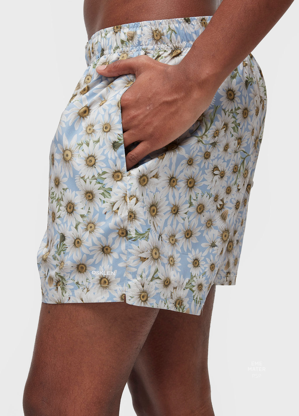 Beach Short Margaridas Azul/Amarelo – Osklen – foto 3