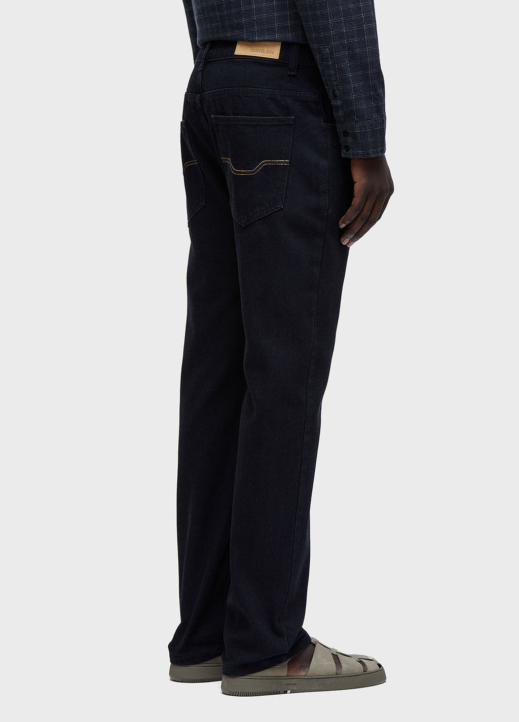 HORTO BLACK DENIM PANTS