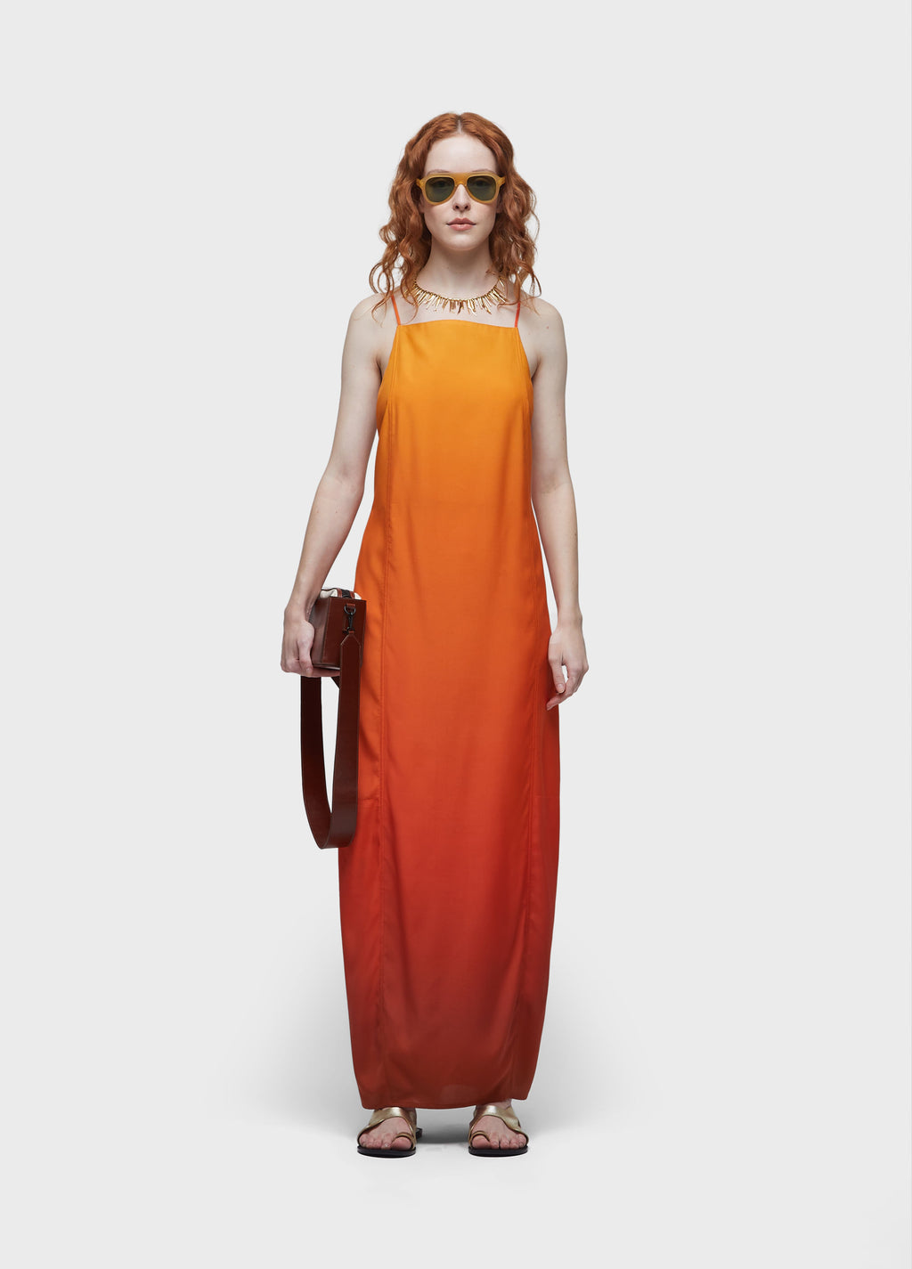 SUNSET BALLOON DRESS